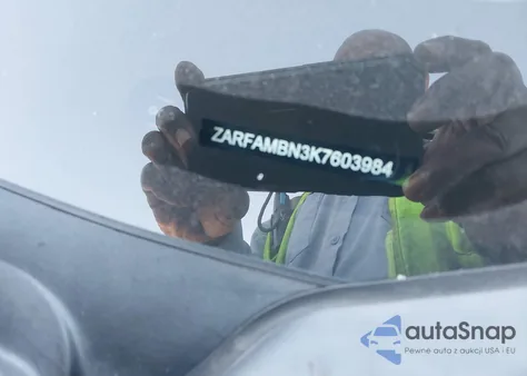 2019 Alfa Romeo Giulia Ti Sport Rwd z USA, uszkodzony, nr VIN ZARFAMBN3K7603984